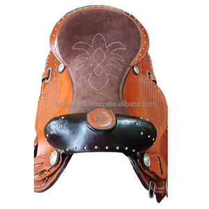 Selle de Reining Western faite à la main dernière conception Portable Western Pleasure Riding Horse Saddle for Riding Reining Racing purpose - Product Image 5