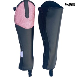 Horse <b>Riding</b> <b>Chaps</b> Genuine Leather Wholesale Equine Equestrian Equipment High Quality Horse <b>Riding</b> Products <b>Chaps</b> - Product Image 1