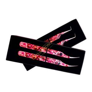 Meilleure pince à cils GETUP BROSONS IMPEX en acier inoxydable, revêtement papier, design pour poupées, pour volume de cils à 90 degrés et 45 degrés - Product Image 1