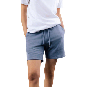 Nouveauté Printemps 2026 Shorts de survêtement pour femme, coupe droite, taille élastique, respirants, couleur unie, style sport décontracté, vente en gros, logo personnalisé - Product Image 2