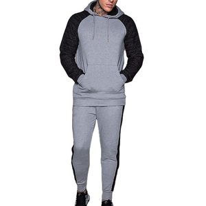 Custom Men Tracksuit Pullover Sportswear Set <b>Long</b> <b>Sleeve</b> <b>Training</b> <b>Top</b> Matching Pants Comfortable Athletic Running Fitness - Product Image 1