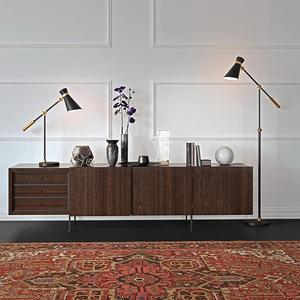 Lampadaire d'angle minimaliste avec LED blanc chaud pour appartements et projets hôteliers - Product Image 4