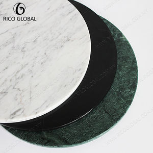 Assiette de service ronde en céramique RICO GLOBAL, design minimaliste noir uni, vaisselle et assiettes - Product Image 2