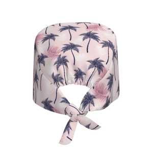 Chapeau de chirurgien en coton, bonnets médicaux réutilisables, chapeau de bloc opératoire avec bande élastique à nouer, uniforme de soins de santé - Product Image 4