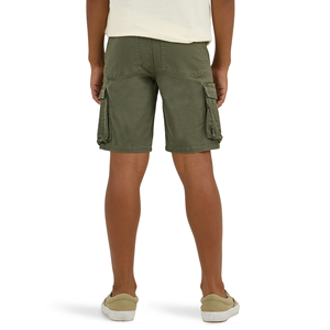 Shorts cargo décontractés pour garçons, best-seller, design personnalisé, couleur unie, écologiques, respirants, en spandex/polyester - Product Image 2