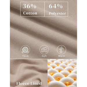 Pantalones Deportivos de Algodón Beige para Hombre, Cintura Elástica con Cordón, Bolsillos Laterales, Corte Holgado Informal, Ropa de Otoño - Product Image 6