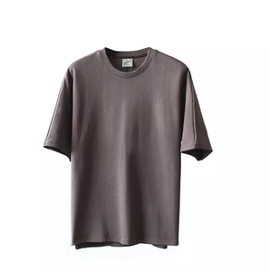 T-shirts pour hommes de style vintage écologiques de haute qualité avec tissu en coton léger, coupe ample - Vêtements de tous les jours en gros - Product Image 2
