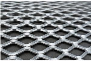 Heavy Duty MS Expanded Metal Mesh Sheet Aluminum Expanded Metal Industrial <b>Fence</b> Aluminum Expanded Metal Guard <b>Fence</b> Mesh - Product Image 2