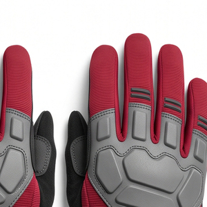 Guantes de Ciclismo al Por Mayor, Medios Dedos, Suaves, Transpirables, Elásticos, con Gel Absorbente de Impactos, para Bicicleta de Montaña, OEM - Product Image 3