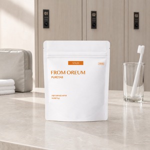 [FROM OREUM] Hygiène dentaire, articles de toilette pour hôtel, salle de bain des invités, dentifrice solide de voyage, pack de recharge - Product Image 3