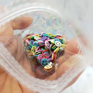 Miniature <b>Polymer</b> Clay Face Slices in Multicolor for Dollhouse Crafts, Nail Art DIY Projects for Ages 14 and Up. - Product Image 2