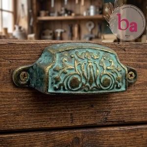 Cast Iron Industrial Square Adjustable Cabinet Handle and Knob-Eco-Friendly Easy Installation for <b>Kitchen</b> Dresser Cabinet - Product Image 1