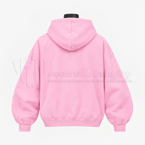 Women’s Pink Pullover <b>Hoodie</b> Custom <b>Red</b> Star Graphic Oversized Sweatshirt Casual Streetwear Fashion <b>Hoodie</b> - Product Image 2
