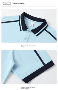 Camisas Personalizadas para Hombre, Transpirables, de Lona, Manga Corta, Estilo Casual de Negocios, para Golf, Servicio OEM, Proveedor Mayorista, Exportador - Product Image 2