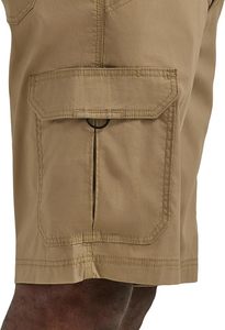 Shorts cargo kaki pour homme avec poches latérales, vêtements décontractés d'été - Product Image 2