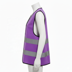 Chaleco de Seguridad de Alta Visibilidad con Logotipo Personalizado, Chaqueta de Trabajo de Construcción con Cinta Reflectante, Chaleco de Seguridad de Alta Visibilidad con Múltiples Bolsillos para Ingeniero - Product Image 4