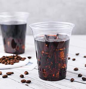 Vasos Desechables Biodegradables Transparentes de 12oz, de Plástico PET, a Prueba de Fugas, Libres de BPA, para Jugos, Refrescos, Café Helado, Agua, Fiestas, Ecológicos, Paquete de 50 - Product Image 3