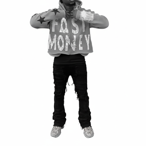 Sudadera con capucha para hombre, con cremallera, diseño de llamas, 100% algodón, estilo vintage lavado, con logotipo personalizado bordado, para primavera e invierno, en varios colores. - Product Image 5