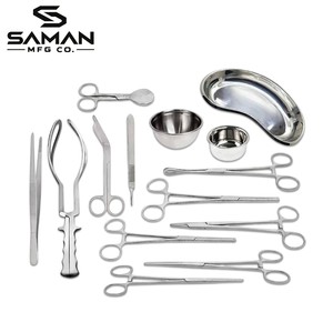 Kit de Instrumentos de Cirugía General de Acero Inoxidable de Grado Médico, Herramientas Quirúrgicas Reutilizables para Hospitales, Clínicas y Profesionales - Product Image 6