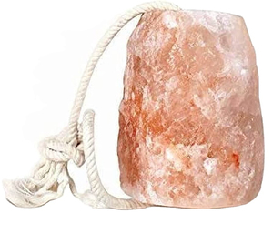 Bloc de sel minéral naturel de qualité supérieure avec corde de suspension pour bovins, chevaux, cerfs – Sel de l'Himalaya pour l'alimentation animale - Product Image 4