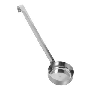 2026 Factory Direct Sales Cooking Ladle Stainless Steel Kitchenware Restaurant Buffet Long Handle Cooking Soup & Sauce Ladle - Product Image 1