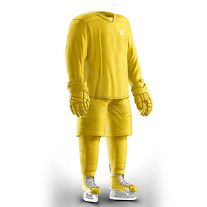Uniforme de hockey sur glace sur mesure confortable, en stock, 100 % polyester - Product Image 2