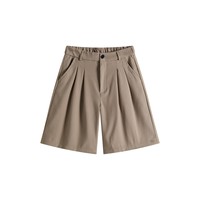 Shorts décontractés pour hommes en polyester/coton, taille élastique, séchage rapide, écologiques, personnalisables, service OEM, vente en gros