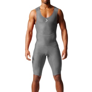 Top vente haute qualité professionnel Logo personnalisé lutte Singlet haut transfert de chaleur conception grande taille vêtements d'arts martiaux - Product Image 2