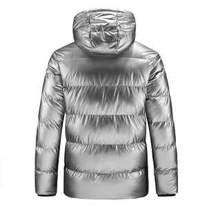 New Custom Made <b>Winter</b> Men's <b>Waterproof</b> Reversible Puffer <b>Jacket</b> High Street Style Sale Wholesale High Quality Outdoor Use - Product Image 2