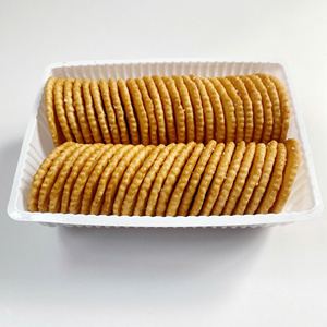 100% Fresh Coconut Crispy Coconut Crackers Sweet 160g Round Snack | ODM Available Vietnamese Factory Direct - Product Image 3