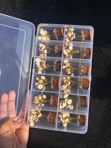ขายส่งหินอาเกตคุณภาพสูง โกมติ จักระ หินมงคล ขนาดเล็ก 12 ชิ้น บรรจุกล่อง ใช้ตกแต่งบ้าน ตกแต่งคริสต์มาส จากกูร์การัต - Product Image 2