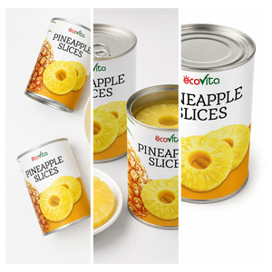Best Rate Hot Sale Best Quality Canned Pineapple Slices in Pineapple Juice Packed in Various Size Can - Product Image 2