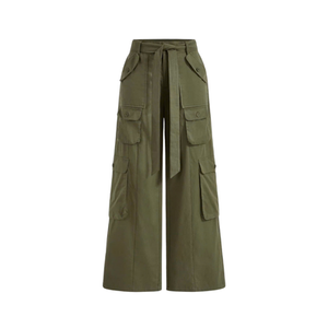 Chinos de mezcla de algodón para mujer, tejido elástico de alta calidad OEM de Vietnam, costuras duraderas - Product Image 1