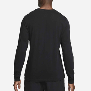 Camisetas de Alta Calidad, Diseño Casual Personalizado, Cuello Alto, Corte Regular, Tela de Felpa Gruesa, Estampado Sólido para Hombre - Product Image 2
