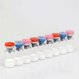 Poudre fixante GHK Cu Peptide en flacons à capuchon bleu pour le remodelage corporel et le raffermissement de la peau – Matière première pour soins de la peau – Approvisionnement direct usine – Expédition rapide - Product Image 5