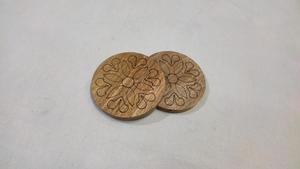 Mango Wood <b>Coaster</b> Square Modern Table Pad <b>Set</b> 4 Eco Friendly 300mm Diameter Customised Size - Product Image 4