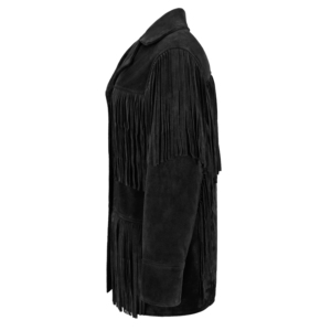 Women Western Fringe Leather <b>Jacket</b> Classic Fringe Real <b>Suede</b> <b>Jacket</b> Western Style Tassel <b>Jacket</b> OEM/ODM Wholesale Manufacturer - Product Image 2