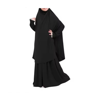 Abaya Islamique Modeste de Qualité Supérieure pour Adultes, Qualité Export 2026, avec Logo Personnalisé, Taille Ajustable, Sans Coutures et Respirante - Product Image 2