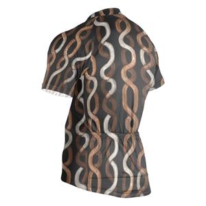 Maillots de cyclisme unisexes légers, grandes tailles, sublimés, coupe-vent, personnalisés, pour VTT, manches courtes, imprimés numériquement - Product Image 3