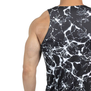 Débardeur en tricot pour homme, 100% coton, séchage rapide, respirant, décontracté, chemise d'été - Product Image 4