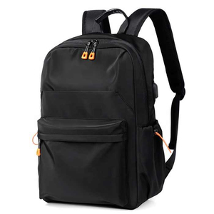 <b>Waterproof</b> Denim Fashion Casual <b>School</b> <b>Backpack</b> with Zipper Customizable Wholesale for Middle & High <b>School</b> Students - Product Image 3