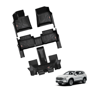 6-Seater รถพรีเมี่ยมขนาด2024 + สำหรับ Hyundai Santafe แผ่นปูรองกันลื่นสำหรับงานหนักทุกสภาพอากาศแผ่นปูในเวียดนาม - Product Image 1
