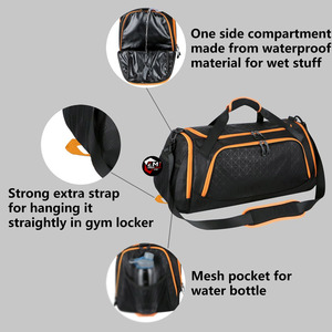 Bolsa de Lona Impermeable Ligera, Bolsa de Viaje Multiusos de Gran Capacidad, Bolsa de Deporte para Gimnasio, Fin de Semana - Product Image 3