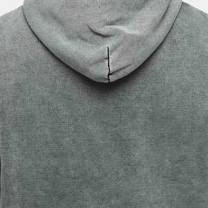 เสื้อฮู้ดดี้ผู้ชายแบบดิสเทรส ดีไซน์สวย คุณภาพดีเยี่ยม ราคาส่ง ผลิตอย่างดีเยี่ยม ซักได้ สไตล์ใหม่ล่าสุด - Product Image 4