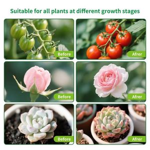 Lampada da Terra Regolabile per Coltivazione Indoor con Luce a Spettro Completo 80 LED, 5 Livelli di Regolazione (20%-100%), Timer 3/9/12 Ore - Product Image 6