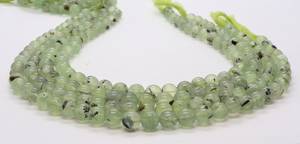 Natural Prehnite Smooth Round Ball <b>Beads</b> 8-9MM Moss Prehnite Gemstone <b>Beads</b> 14 Inch Prehnite <b>Beads</b> For Jewelry Making Wholesale - Product Image 6