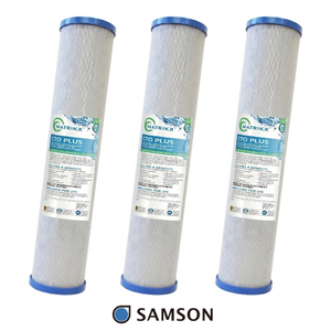 Filtre de réduction des contaminants organiques à haute densité de charbon de coco, pack d'eau à remplacement annuel, qualité domestique fiable - Product Image 1