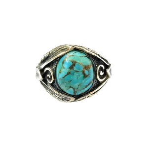 Blue Copper <b>Turquoise</b> Fashion <b>Ring</b> 6.0 Grams - Product Image 2