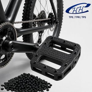 Pedales de bicicleta, material resistente al desgaste, caucho termoplástico TPR, accesorios de ciclismo, resistente a impactos, TPE antideslizante - Product Image 1