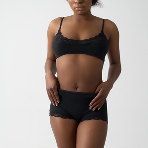 Ensembles de lingerie de yoga sans couture en dentelle SK1225&SK1226-4 pour femmes, ensembles sexy de soutien-gorge et culotte 2 pièces, bralette triangle - Product Image 3